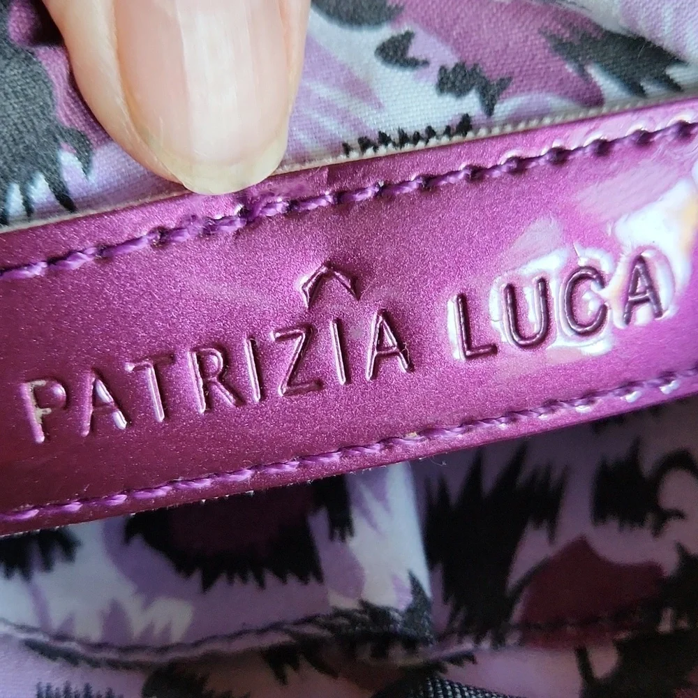 Patrizia Luca Geometric Red Hand Bag - Picture 5 of 16